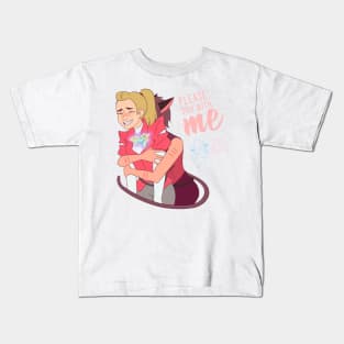 Catra & Adora - '' Please, stay with me. '' Kids T-Shirt